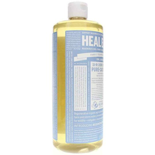 18-In-1 Hemp Pure Castile Soap, DRBM